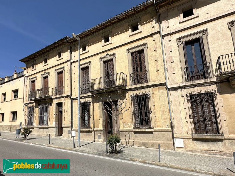 Centelles - Cases Pratmarsó-Aranyó (Foto: Albert Esteves, 2023) Centelles - Cases Pratmarsó-Aranyó