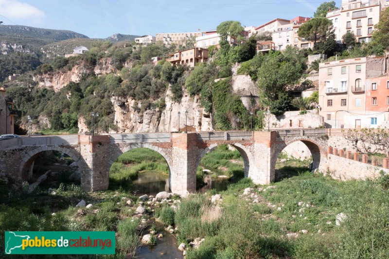 La Riba - Pont de Cal Cisquet (Foto: Francesc Vidal-Barraquer, 2023) La Riba - Pont de Cal Cisquet