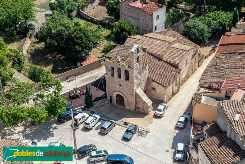 Vilaverd - Església de Sant Martí (Foto: Francesc Vidal-Barraquer, 2021) Vilaverd - Església de Sant Martí