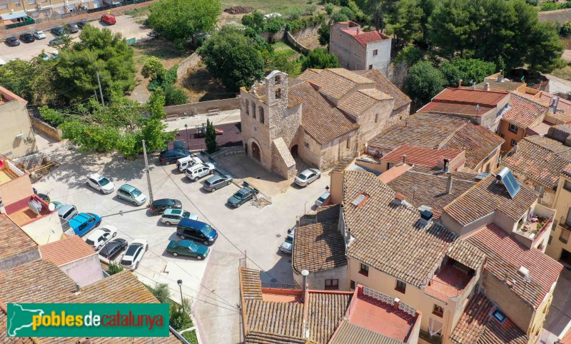 Vilaverd - Església de Sant Martí (Foto: Francesc Vidal-Barraquer, 2021) Vilaverd - Església de Sant Martí