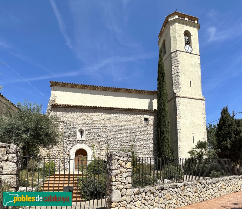 Olesa de Bonesvalls - Església de Sant Joan Baptista (Foto: Albert Esteves, 2023) Olesa de Bonesvalls - Església de Sant Joan Baptista