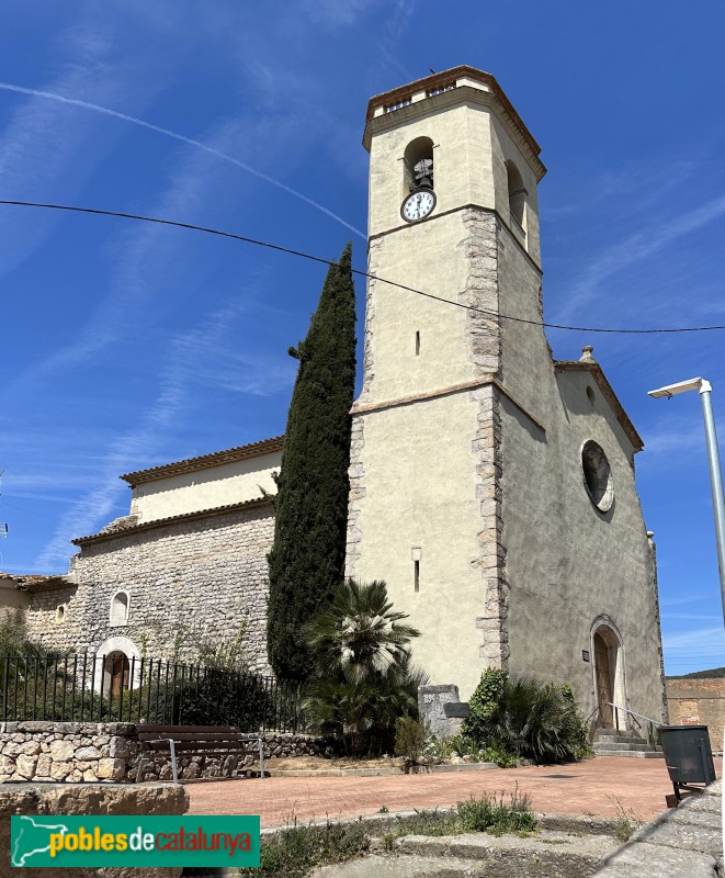Olesa de Bonesvalls - Església de Sant Joan Baptista (Foto: Albert Esteves, 2023) Olesa de Bonesvalls - Església de Sant Joan Baptista