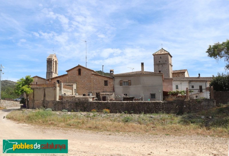 Olesa de Bonesvalls - Carrer de Santa Marta