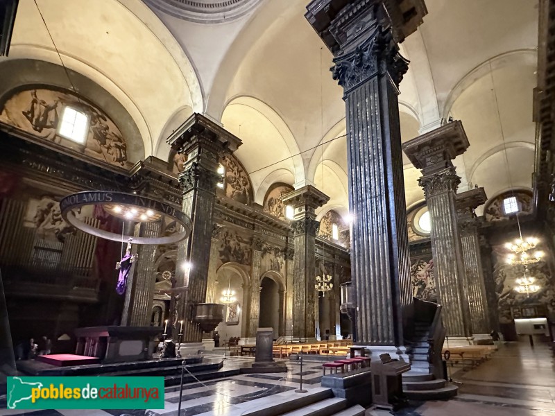 Vic - Catedral de Sant Pere. Interior