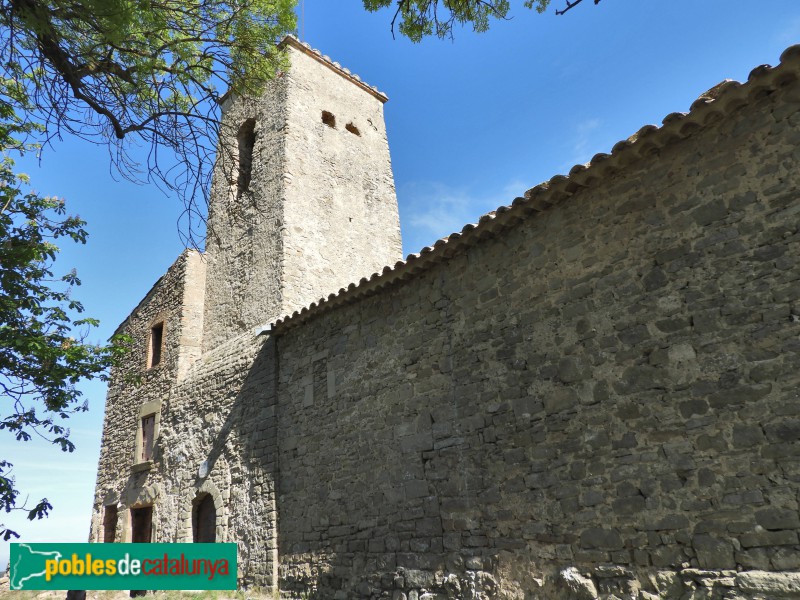 Castellterçol - Sant Julià d'Úixols (Foto: Valentí Pons, 2023) Castellterçol - Sant Julià d'Úixols