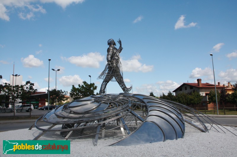 Centelles - Monument a Ildelfons Cerdà