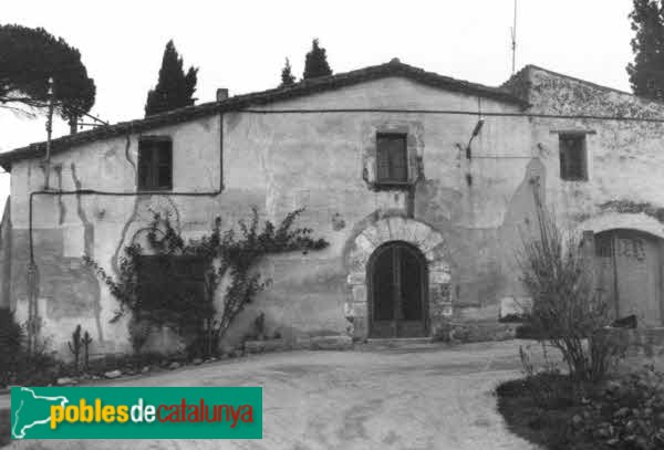 Vallromanes - Can Poal - (Foto: Rosa Maria Andrés Blanch -calaix.gencat.cat-, 1982) Vallromanes - Can Poal -