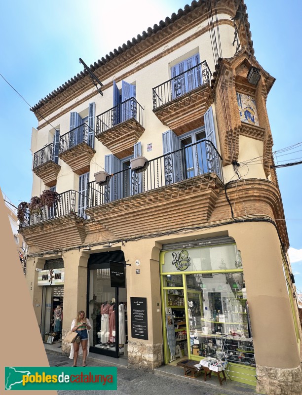 Sitges - Casa Joaquim Duran Barraquer (Foto: Albert Esteves, 2023) Sitges - Casa Joaquim Duran Barraquer