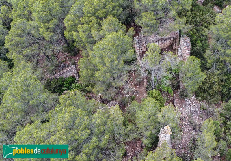 Torrelles de Foix - Castell de Secabecs