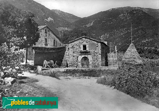 Gualba - Can Figueres. Postal antiga Gualba - Can Figueres. Postal antiga