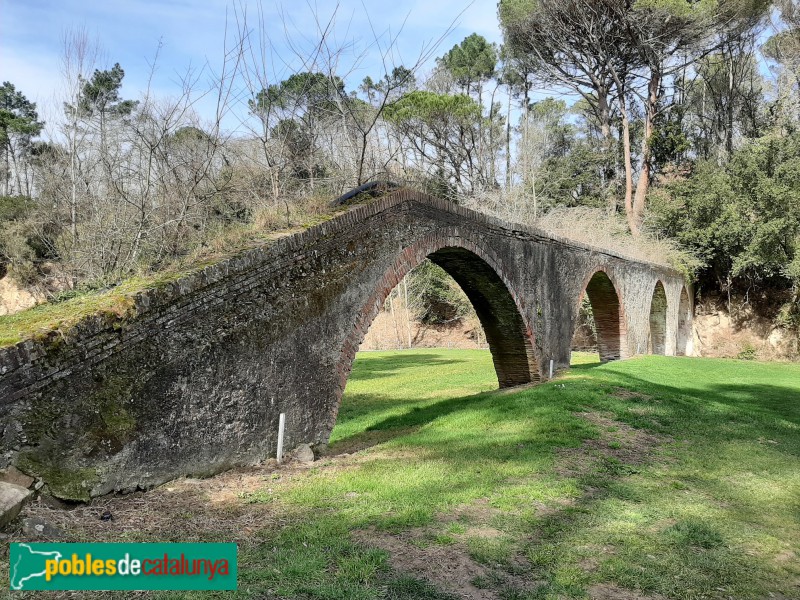 Gualba - Aqüeducte de Can Cambó (Foto: Cos d'Agents Rurals -calaix.gencat.cat-, 2021) Gualba - Aqüeducte de Can Cambó