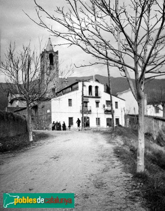 Campins - Hostal (Can Perepoc) (Foto: Francesc Blasi -Arxiu Fotogràfic Centre Excursionista de Catalunya-, 1940) Campins - Hostal (Can Perepoc)
