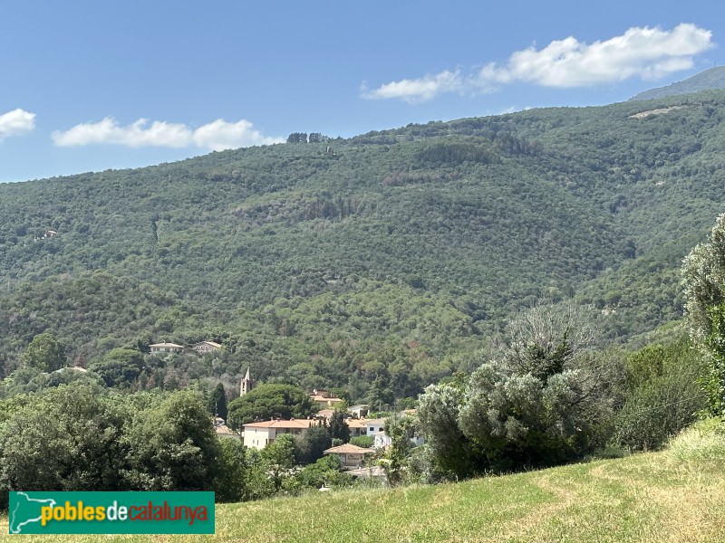Panoràmica de Campins (Foto: Albert Esteves, 2023) Panoràmica de Campins