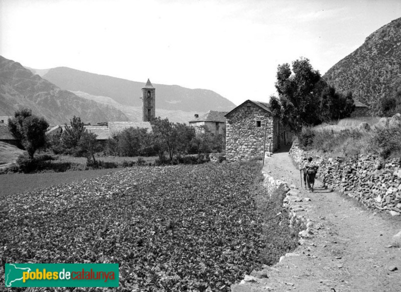 Nucli urbà d'Erill la Vall