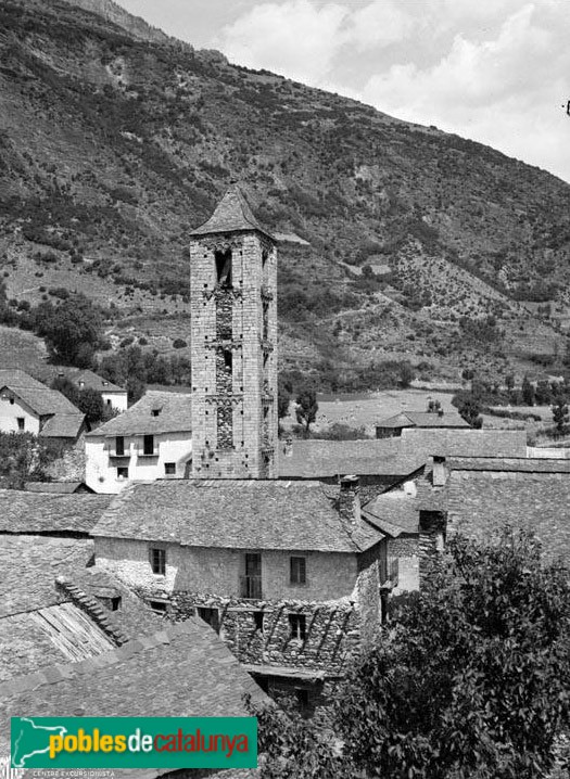 Nucli urbà d'Erill la Vall