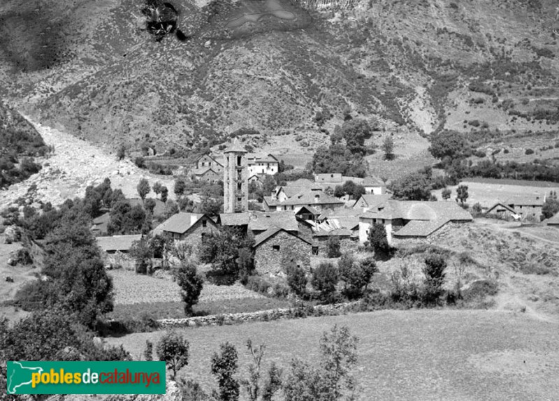 Nucli urbà d'Erill la Vall