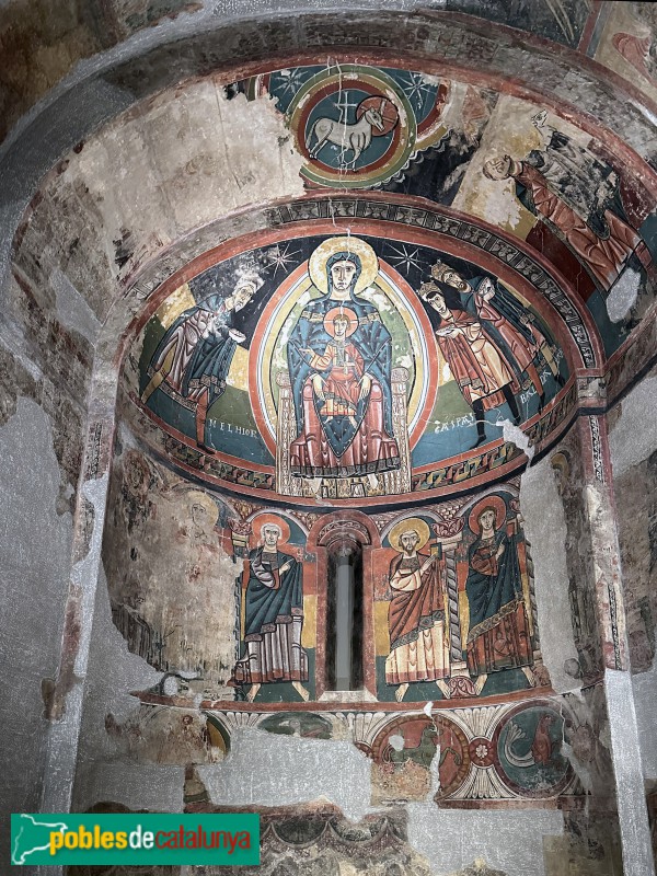 Església de Santa Maria de Taüll. Pintures