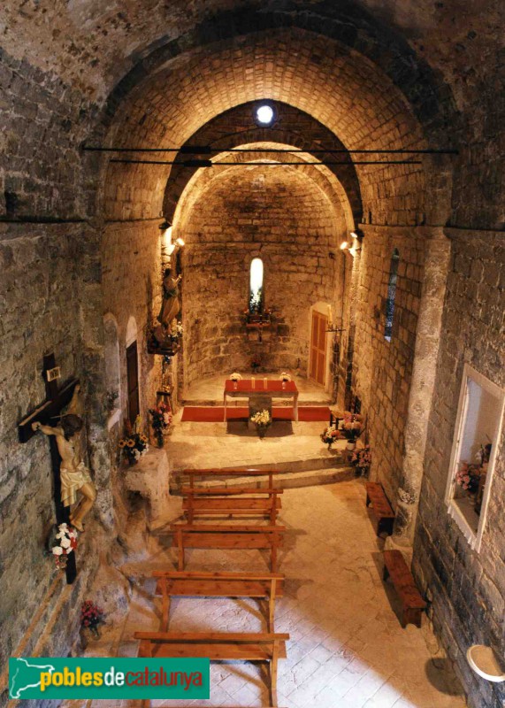 Viu de Llevata - Església de Santa Maria (Foto: <i>Jordi Contijoch -calaix.gencat.cat-</i>, 1999) Viu de Llevata - Església de Santa Maria