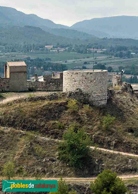 Barberà de la Conca - Torre del castell de Barberà (Foto: Francesc Vidal-Barraquer, 2023) Barberà de la Conca - Torre del castell de Barberà