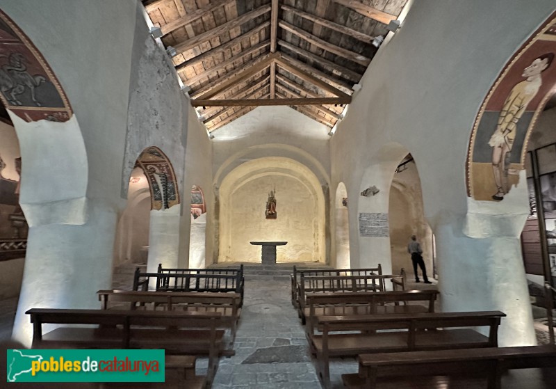 Boí - Església de Sant Joan de Boí. Interior