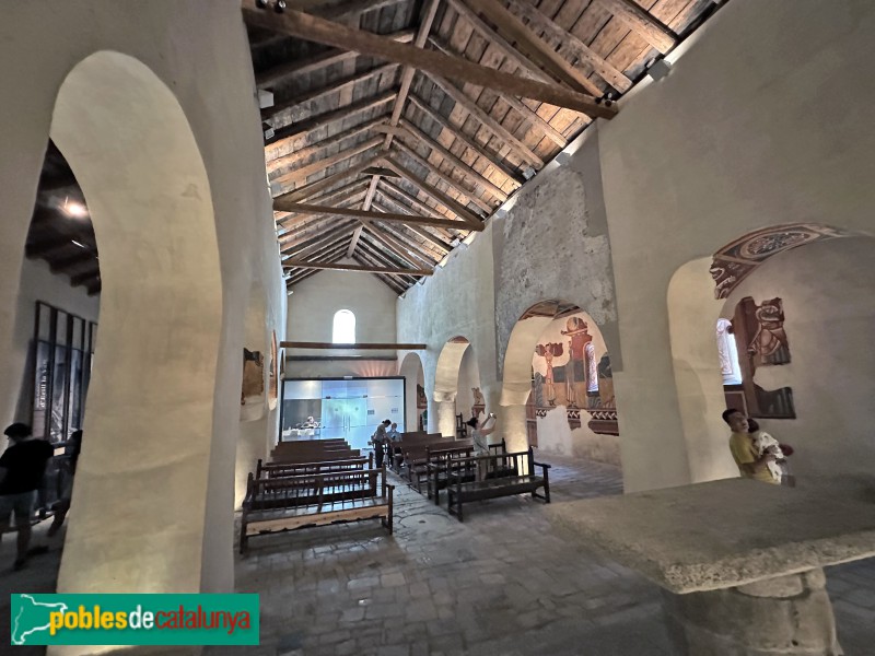 Boí - Església de Sant Joan de Boí. Interior