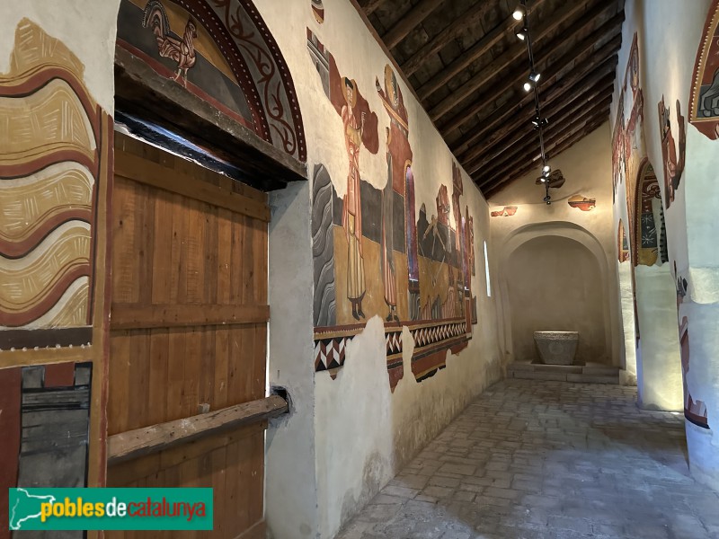 Boí - Església de Sant Joan de Boí. Interior