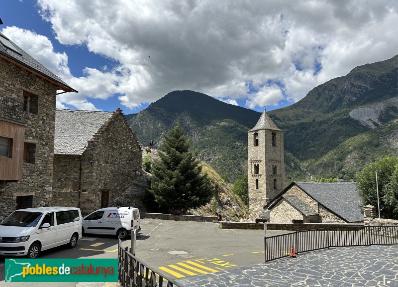 Boí - Nucli urbà i església de Sant Joan