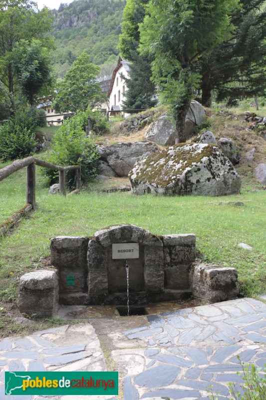 Boí - Caldes de Boí. Font de Besort