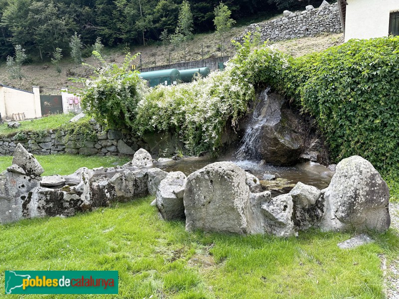 Boí - Caldes de Boí. Fonts i jardins