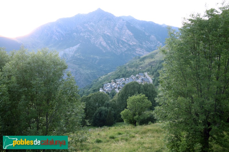 Panoràmica de Taüll (Foto: Albert Esteves, 2023) Panoràmica de Taüll