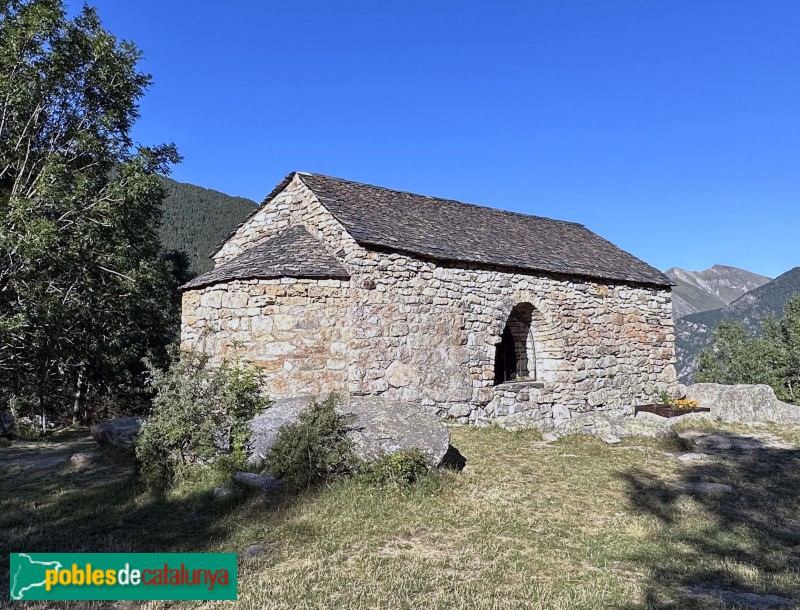 Taüll - Ermita de Sant Quirc de Taüll (Foto: Albert Esteves, 2023) Taüll - Ermita de Sant Quirc de Taüll