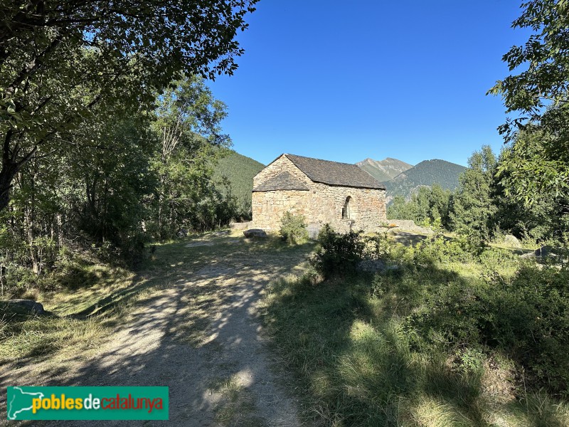 Taüll - Ermita de Sant Quirc de Taüll (Foto: Albert Esteves, 2023) Taüll - Ermita de Sant Quirc de Taüll