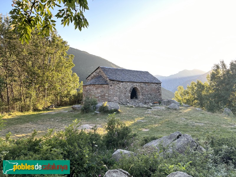 Taüll - Ermita de Sant Quirc de Taüll (Foto: Albert Esteves, 2023) Taüll - Ermita de Sant Quirc de Taüll