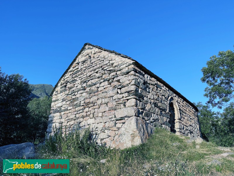 Taüll - Ermita de Sant Quirc de Taüll (Foto: Albert Esteves, 2023) Taüll - Ermita de Sant Quirc de Taüll