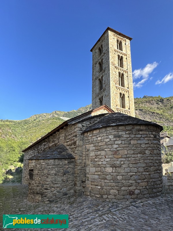 Erill la Vall - Església de Santa Eulàlia (Foto: Albert Esteves, 2023) Erill la Vall - Església de Santa Eulàlia