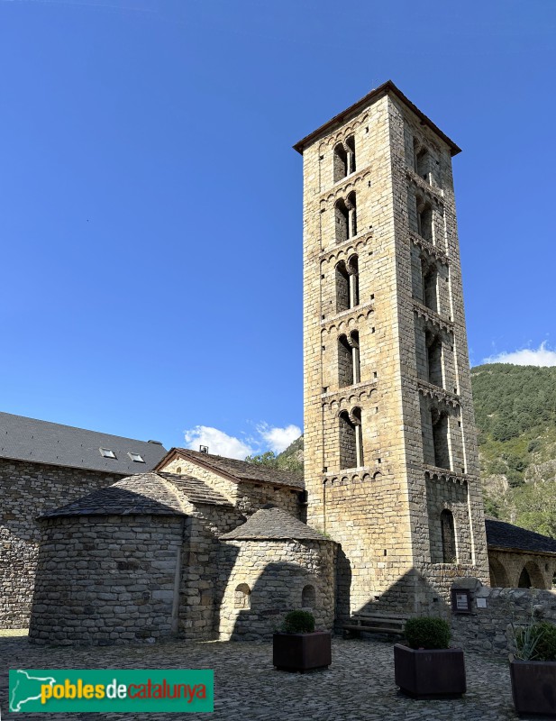 Erill la Vall - Església de Santa Eulàlia (Foto: Albert Esteves, 2023) Erill la Vall - Església de Santa Eulàlia