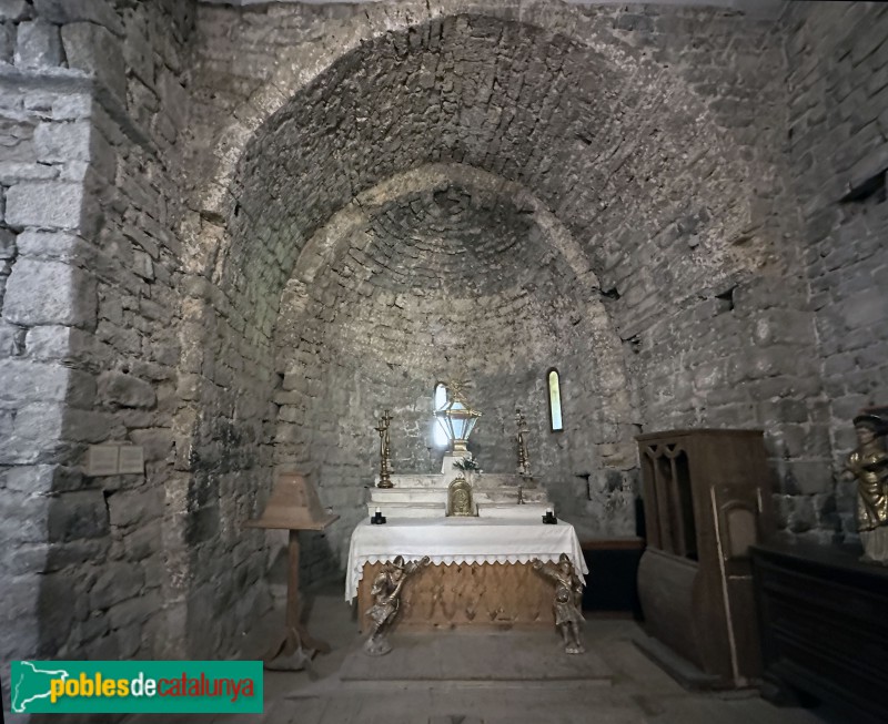 Barruera - Església de Sant Feliu. Interior