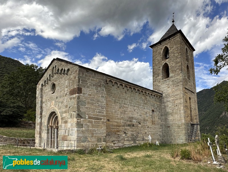Cóll - Església de Santa Maria (Foto: Albert Esteves, 2023) Cóll - Església de Santa Maria