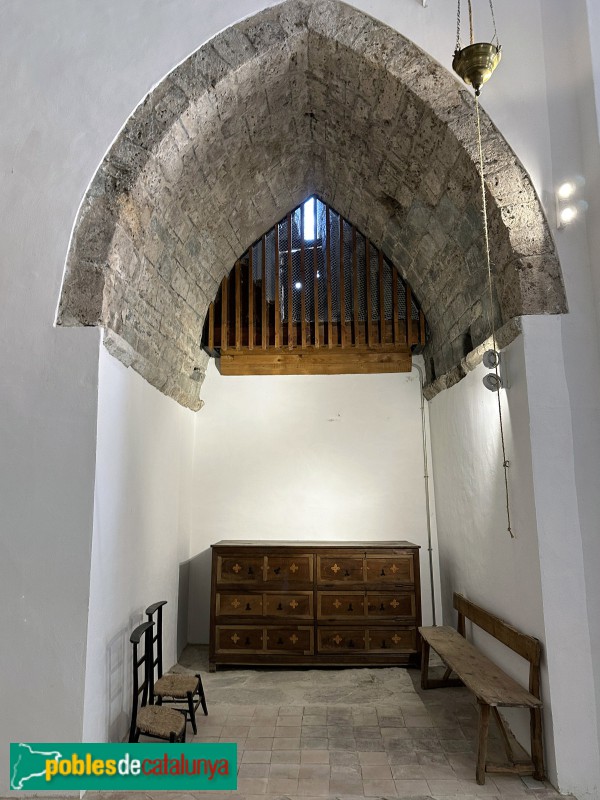 Cóll - Església de Santa Maria. Interior