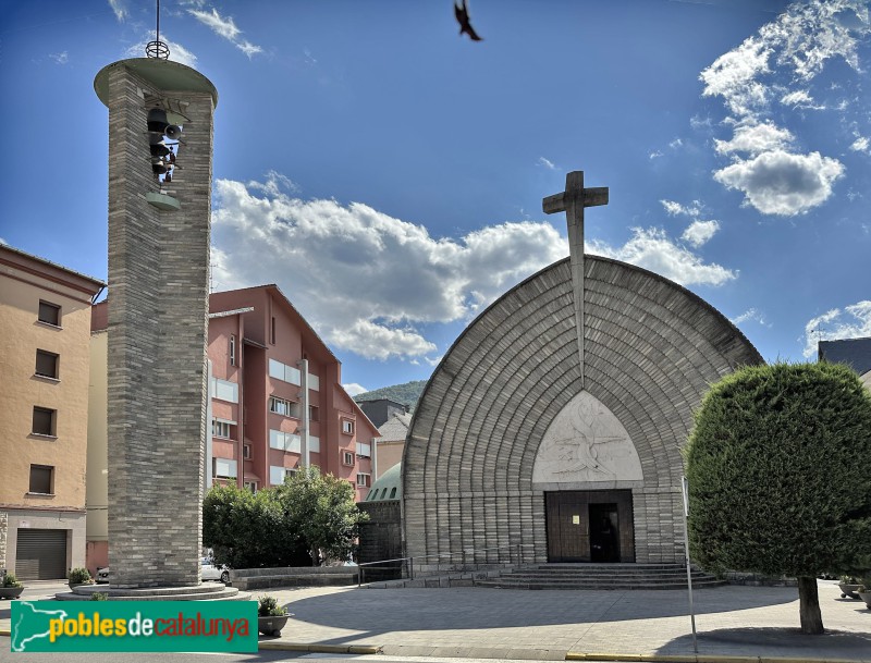 El Pont de Suert - Església de l'Assumpció (Foto: Albert Esteves, 2023) El Pont de Suert - Església de l'Assumpció
