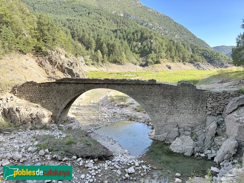 El Pont de Suert - Pont de Montiberri (Foto: Albert Esteves, 2023) El Pont de Suert - Pont de Montiberri