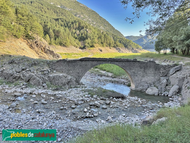 El Pont de Suert - Pont de Montiberri (Foto: Albert Esteves, 2023) El Pont de Suert - Pont de Montiberri