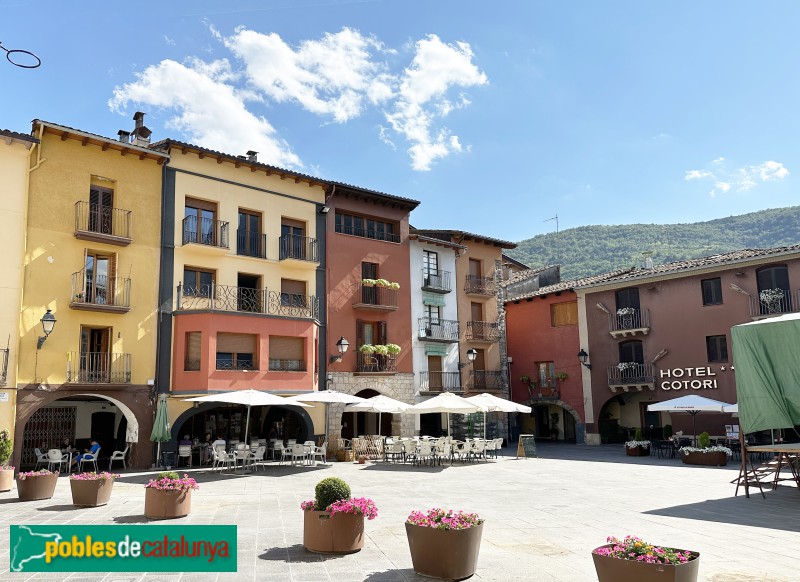 El Pont de Suert - Plaça del Mercadal