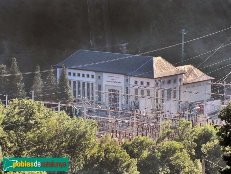 El Pont de Suert - Central Hidroelèctrica (Foto: Albert Esteves, 2023) El Pont de Suert - Central Hidroelèctrica