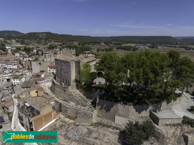 Sant Martí de Tous - Castell i església (Foto: Francesc Vidal-Barraquer, 2023) Sant Martí de Tous - Castell i església