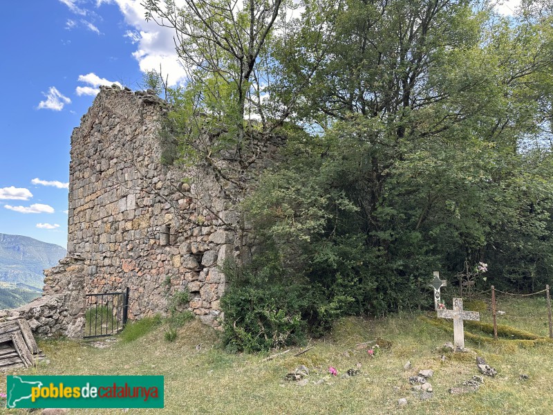 Sarroqueta - Església de Santa Maria