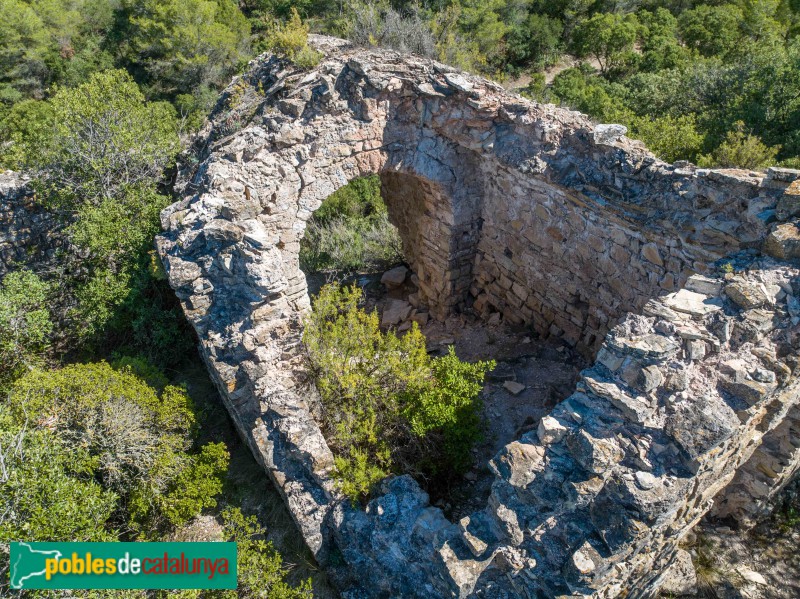 Querol - Castell de Pinyana. capella (Foto: Albert Esteves, 2023) Querol - Castell de Pinyana. capella