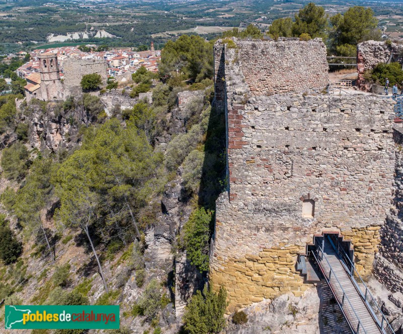 Gelida - Castell. Recinte sobirà (Foto: Francesc Vidal-Barraquer, 2023) Gelida - Castell. Recinte sobirà
