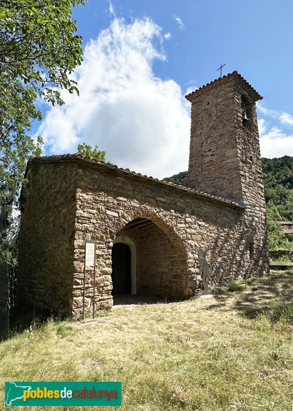 Irgo - Església de la Mare de Déu de les Neus (Foto: Albert Esteves, 2023) Irgo - Església de la Mare de Déu de les Neus