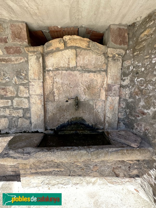 Font de la plaça del Prat (Malpàs)